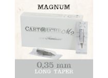 M2 Magnum (M1) tattoo patronen - Ø 0,35 mm - Lange conus | Itc.