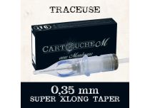 Tattoo Cartridges M Plotter (RL) - Ø 0.35 mm - Super XL Long Taper | Itc