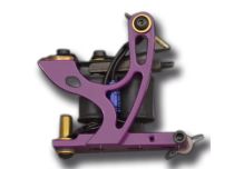 Tattoo Spoel Vulmachine Alu Epoxy Frame Paars | Martini Hurr
