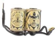 Bedrade spoelen met Polynesische patrooncondensator | Sunskin