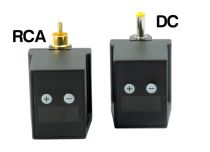 Externe machinebatterij, DC- of RCA-aansluiting