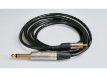 Clip Snoer VMOTHS Jack 6.35 / RCA recht Lengte 2m