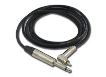 Klipsnoer VMOTHS Jack 6.35 / RCA schuin Lengte 2m Zwart