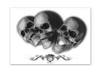Flits tattoo JACK RIBEIRO, Schedel 1 , 13 A3