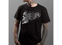 T Shirt Zwart Schedel - Verschillende maten beschikbaar |Itc