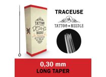Steriele 0,30 mm Tracer naald (RL) - Lange conus |Tattoo naald