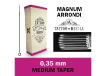 Round Magnum (RM) steriele naalden 0,35 mm - Medium Taper | Tattoo naald