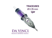 Tattoo Cartridge Plotter Strak (RL) Ø 0,35 mm - Lange Taper | Da Vinci V2