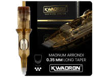 Magnum Rond (RM) Tattoo Patroon - Ø 0.35 mm - Lang Taps | Kwadron