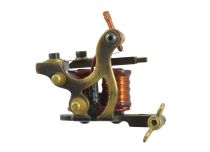 Tatoegeringsmachine zijspoel messing frame spoelen vernis | Bruno Ke
