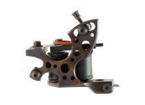 Runner 10-lap coil tattoo pistool machine met olie behandeld stalen frame