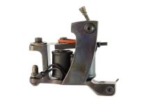 Sherman 10-lap coil tattoo pistool machine met olie behandeld stalen frame