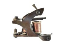 Bazooka 10-lap coil tattoo pistool machine Stalen frame olie behandeld Kleur | L