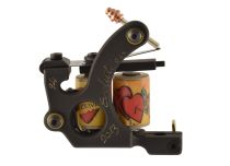 J. Walker Evolution Old Black Shader Frame Coil Tattoo Gun Machine | Suns