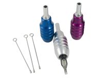  Ø 25 mm verstelbare aluminium huls voor patroon + 3 geleiders