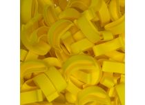 Natuurlijke biologisch afbreekbare gele bananendoppen x100 stuks | CRAZY CUP