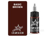 Encre de Tatouage - Stérile - BASIC BROWN | UNISTAR COLORS™ Ink