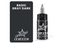 Encre de Tatouage - Stérile - BASIC GRAY DARK | UNISTAR COLORS™ Ink
