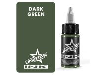 Encre de Tatouage - Stérile - DARK GREEN | UNISTAR COLORS™ Ink