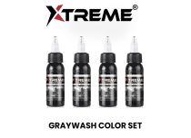 Graywash|  Xtreme Ink Inkt Steriele Tattoo Meng Set