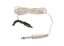 Siliconen snoerclip, rechte 6,35 mm stekker, 1,8 m