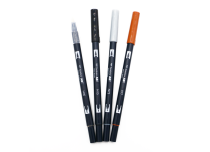 Neutraal gekleurde marker per eenheid of in een etui | Tombow