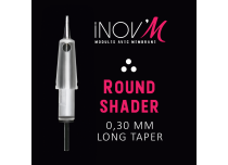 Aiguilles Round Shader 1/4 de Tour à membrane Long Taper |Inov'M