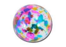 Set van 5 witte acrylvlekkenbollen | Itc