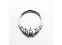 Stalen scharnier 5 Strass luifels Wit | Itc