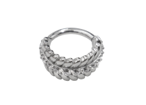 Scharnierring CoCR 1.2X8 veer strass lijn