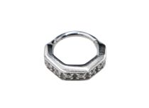 Scharnierring CoCR 1.2X8 zeskant strass