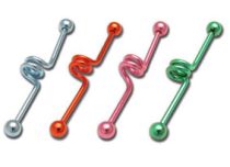 Industriële Stalen Bal Barbell 5 mm Gekleurd Veerpatroon | Itc