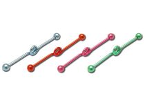 Staalkogel Industriële Bal 5 mm patroon Spiraal Gekleurd 10 mm | Itc