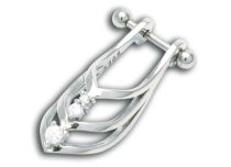 Barbell Acier Accessoire Speciaal Karton Ornament van Strass | Itc