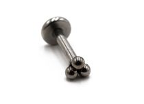 Stalen Labret Drievoudig kogelpatroon | Itc