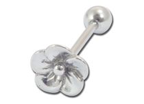 Stalen weerhaak met bloemmotief 10 mm | Itc