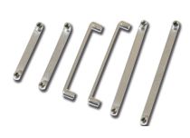 Barbell Oppervlak Titane Interne Plaat Hoek 90° retour 2 mm | Itc