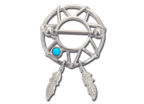 Stalen tepel Jewel Clickers Dromenvanger | Itc