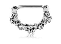 Clickers Shamrock Strass Steel Stud Jewel | Itc