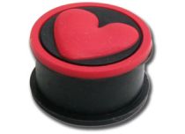 Rood Hart Siliconen Stop Itc