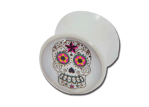 Plug Acryl gevormde Mexicaanse schedel | Itc