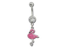 Fantasievolle Roze Flamingo Stalen Banaan | Itc