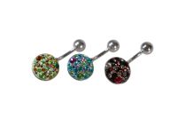 Banaan Staal Multi Strass | Itc
