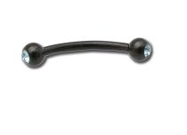 Bananenstaal Zwart Dubbel Kristal Gekleurde Ballen 3 mm | Itc