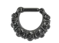 Ring Septum Staal Zwart Scharnier Kranen | Itc