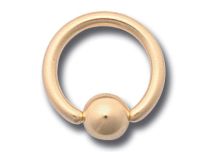 Kogelring 4 mm Goud 750 millième | Itc