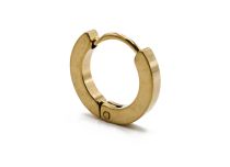 Stalen ring PVD gouden scharnier | Itc