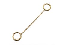 PVD Goud Stalen Scharnier met Lange Ketting | Itc