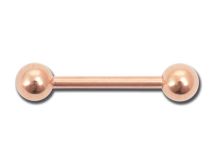 Stalen staafje Rose Goud 5 mm | Itc