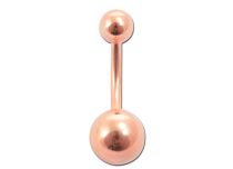 Banaan Navel Roze met Bolletjes 5/8 mm | Itc